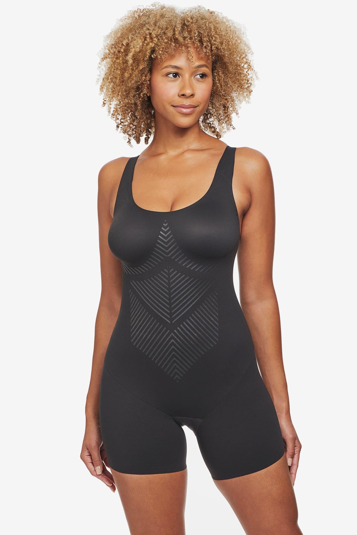 Iconic Core Mid-Thigh Bodysuit with Rear Lift