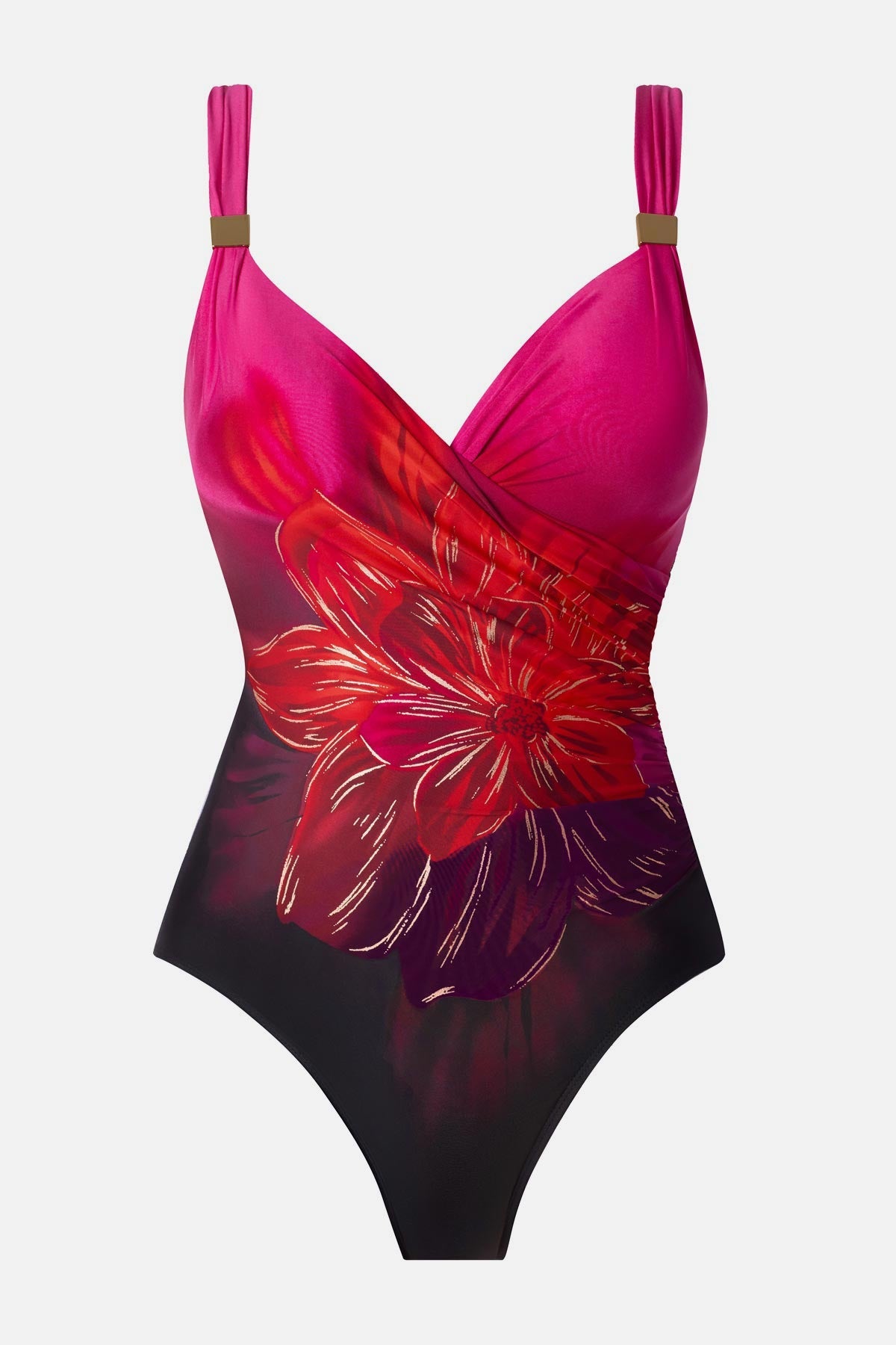 Siren One Piece in Petali Rosa