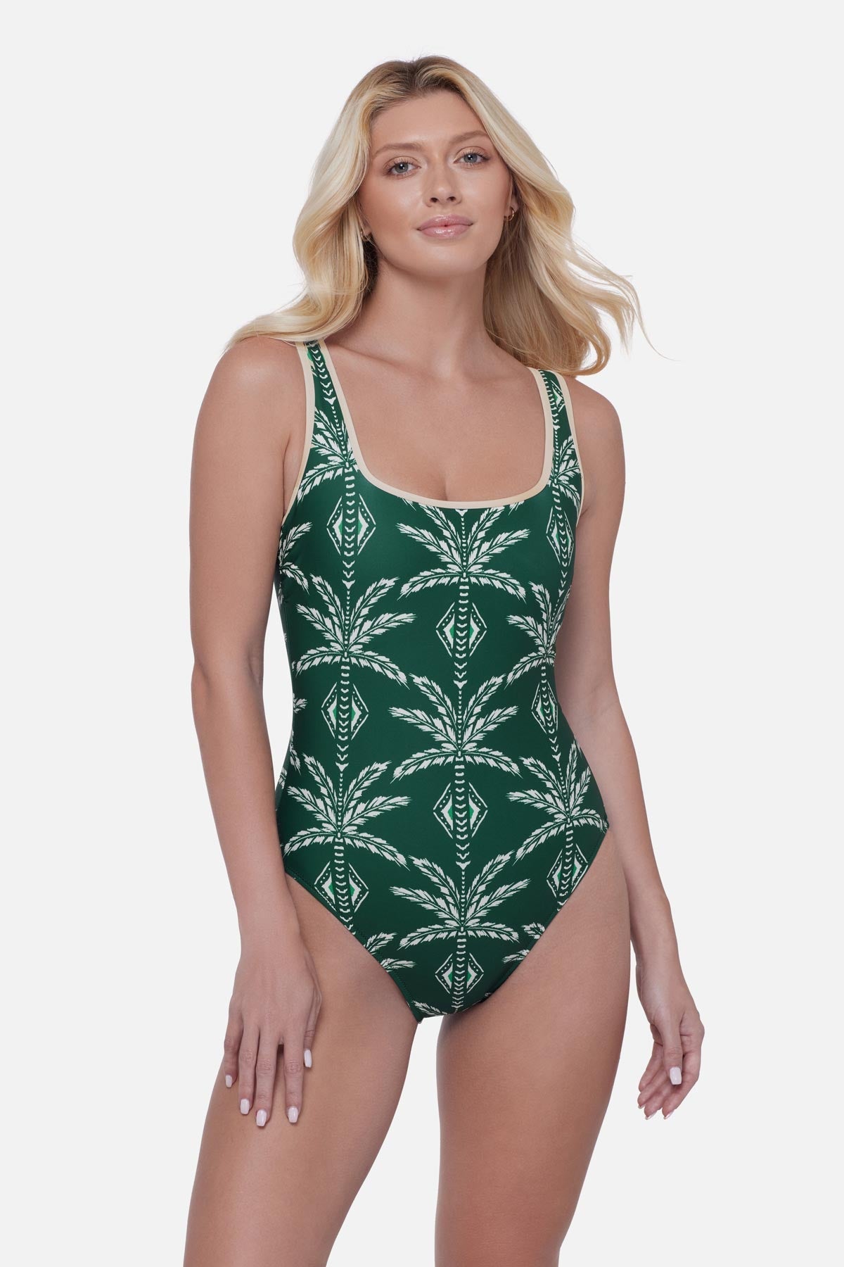 Gem One Piece in Ocean Blvd Green