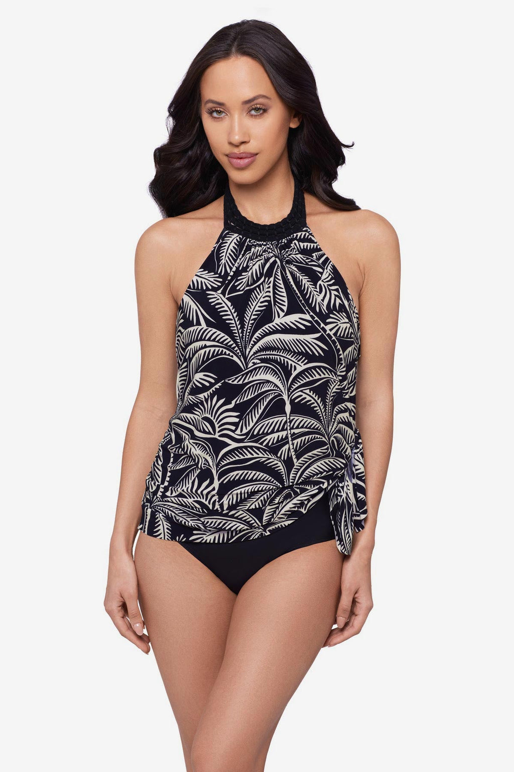 Molly Swim Dress in Hearts Of Palm