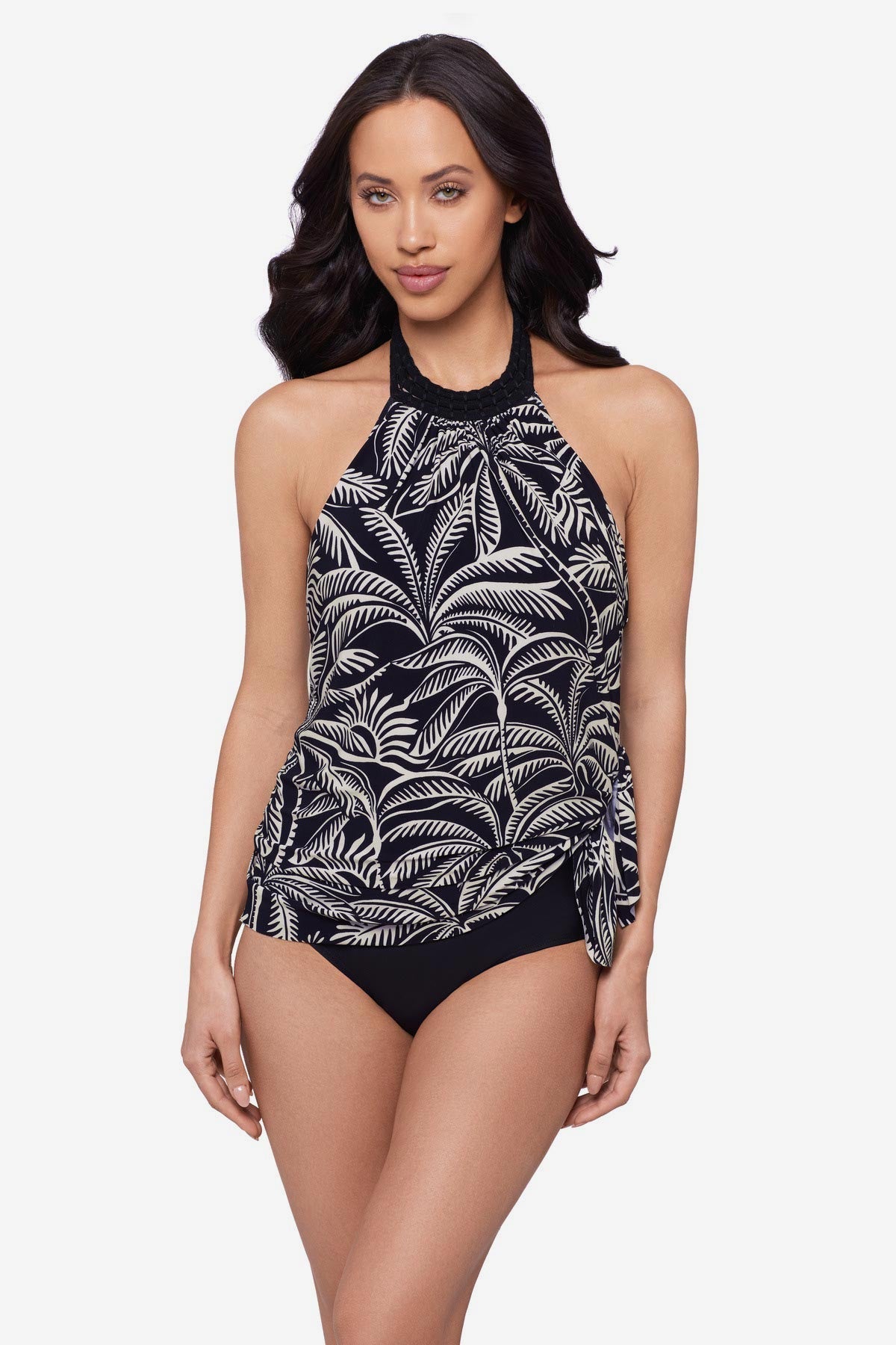 Molly Swim Dress in Hearts Of Palm