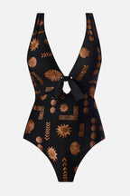 Halle One Piece in Clamdigger