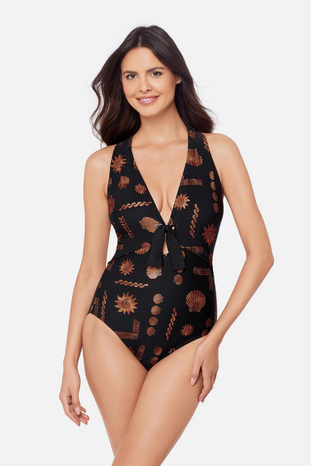 Halle One Piece in Clamdigger