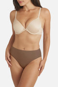 Contemporary Microfiber High-Cut Brief