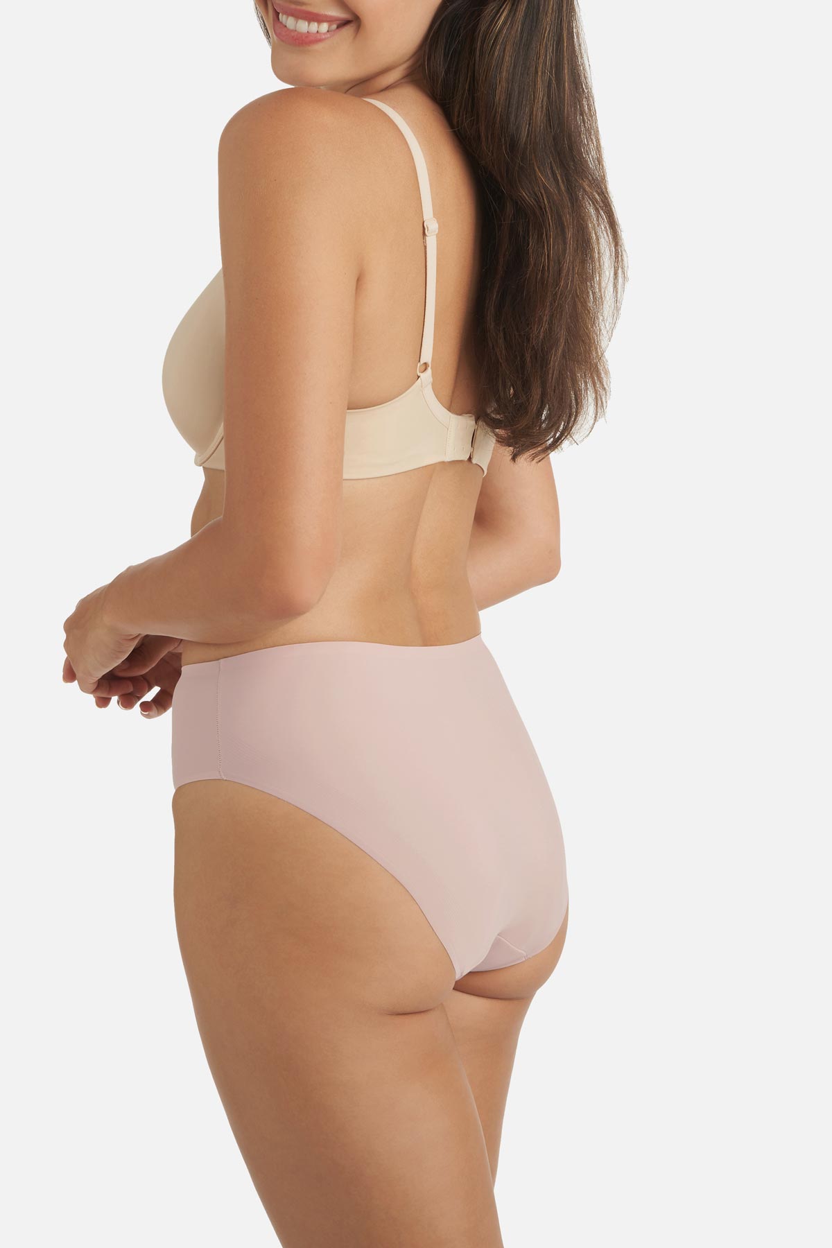 Contemporary Microfiber High-Cut Brief