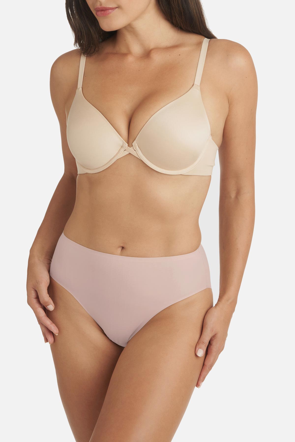 Contemporary Microfiber High-Cut Brief