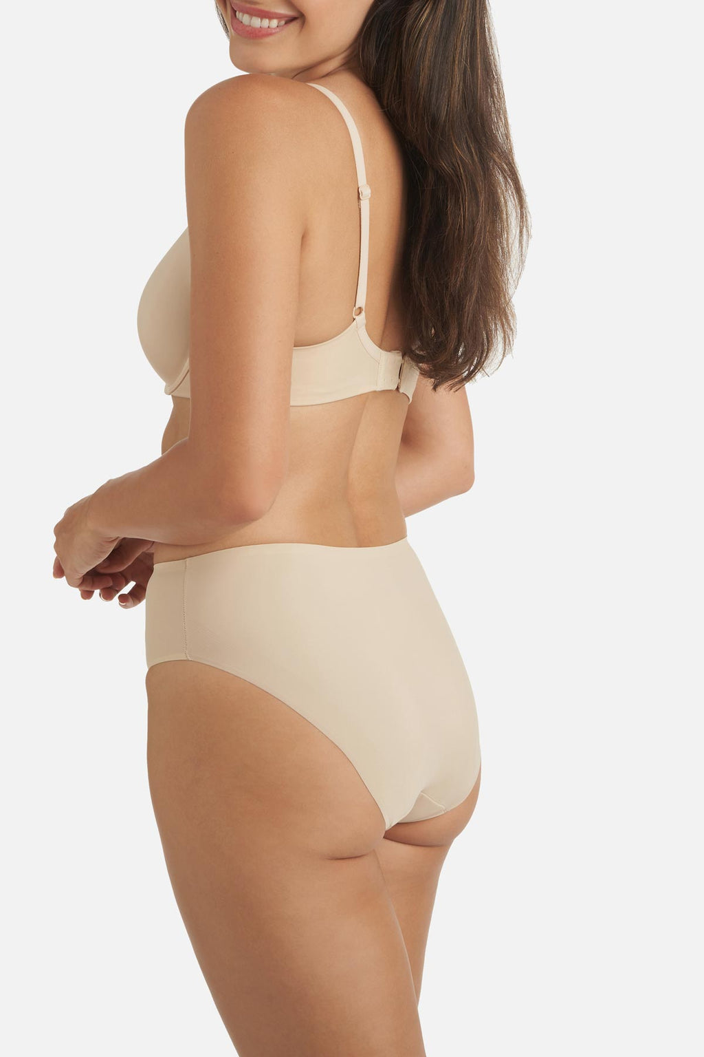 Contemporary Microfiber High-Cut Brief