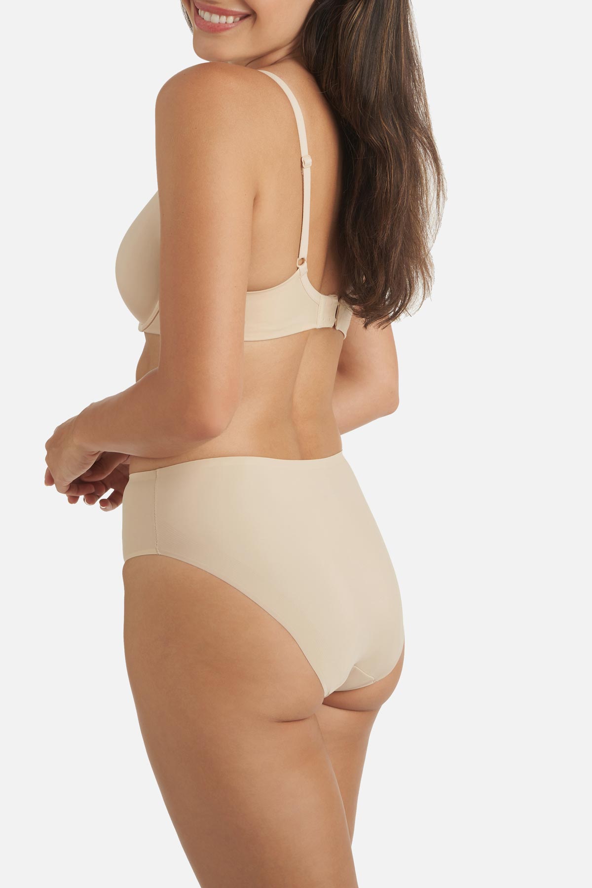 Contemporary Microfiber High-Cut Brief