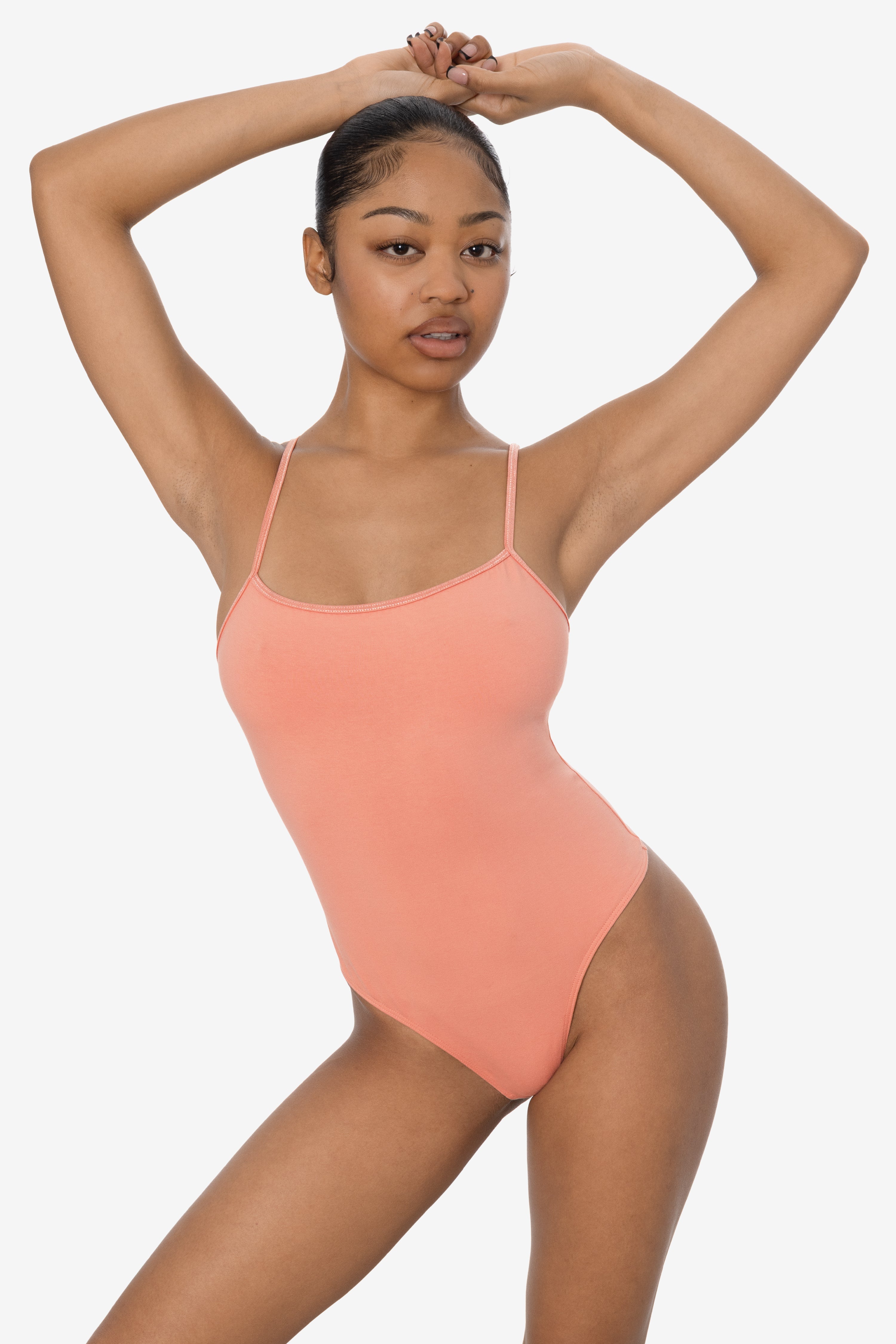 B100CT - Spaghetti Thong Bodysuit